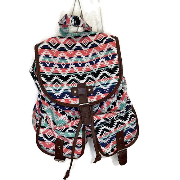 Southwest backpack coral grey teal navy - Picture 2 of 5